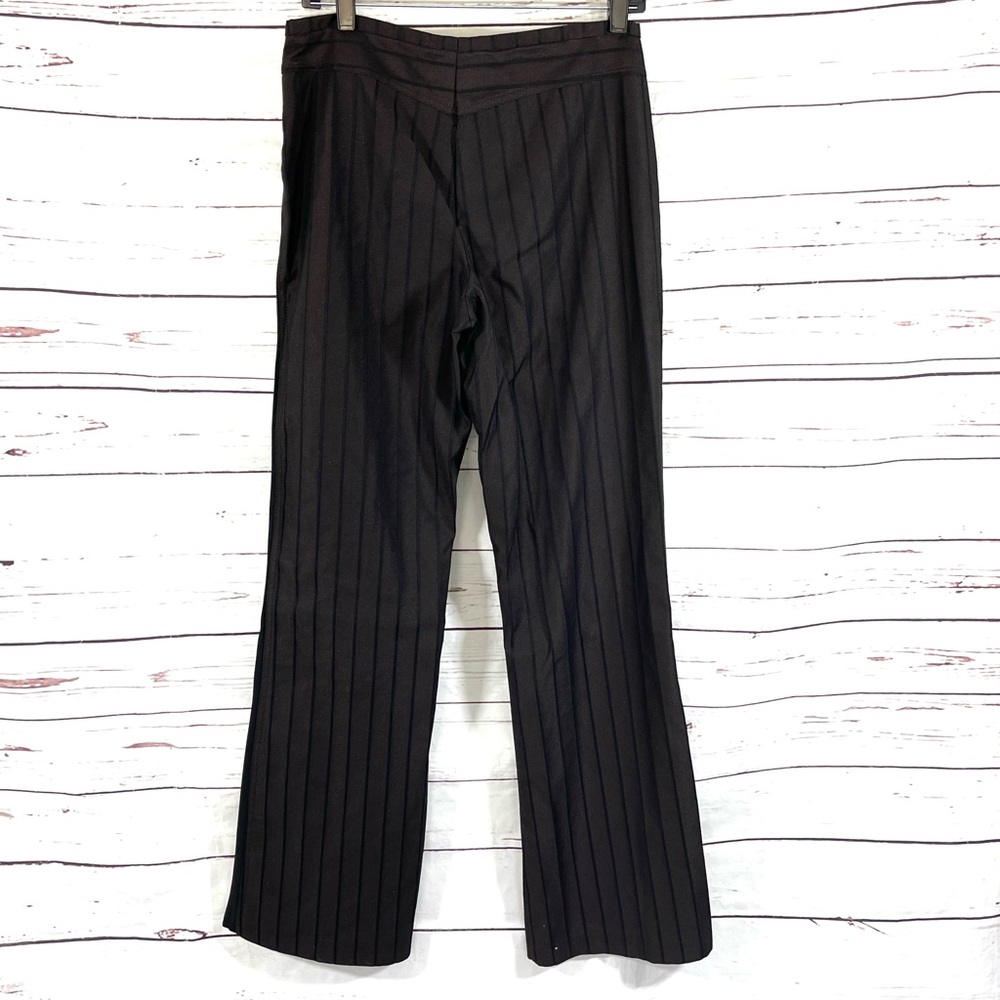 Joseph Ribkoff Women's Pant Straight Leg Black/Brown Size 8 - Picture 4 of 8
